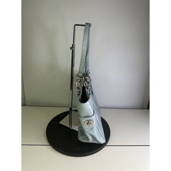 Coach Purse Gallery Eastwest  Tote B0973-F12839 Classic Beauty Chambray Blue - Picture 6 of 11